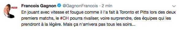 VOILÀ...Francois Gagnon, a mis le doigt dessus...