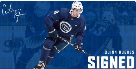 Vous prenez KK ou Quinn Hughes...