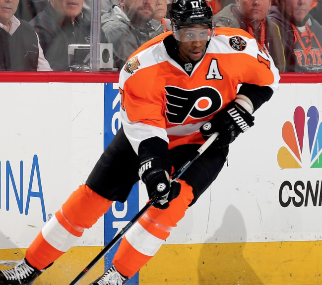 Wayne Simmonds à Montréal, SI...