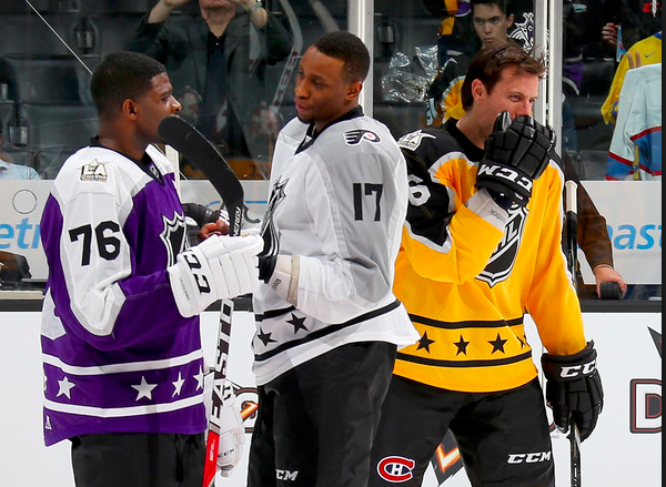Wayne Simmonds avec son BOY PK Subban?