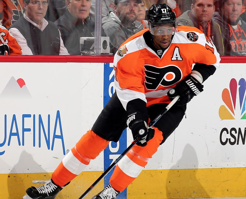 Wayne Simmonds: Les rumeurs l'envoyant à Montréal ont atteint sa famille..