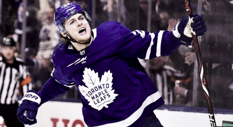 William Nylander a pavé la voix...