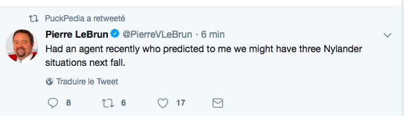 William Nylander a pavé la voix...