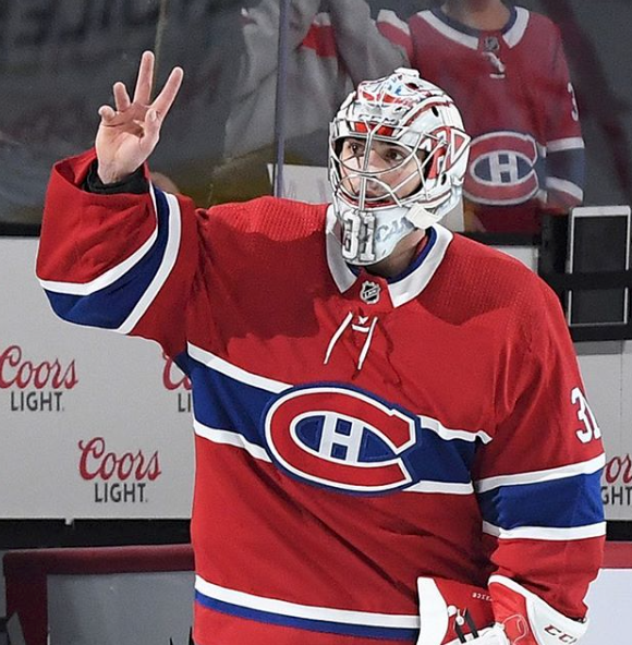 WOW...Carey Price s'est présenté...