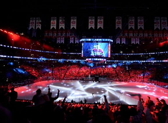 WOW...Le Centre Bell, a pris du retard...