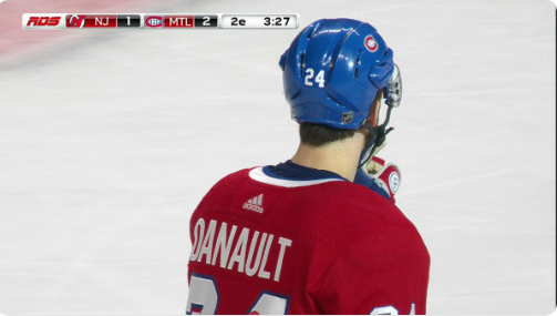 WOW...On était pas sûr que Danault jouait...