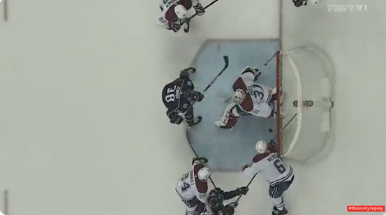 WOW...Shea Weber sauve un but !!!