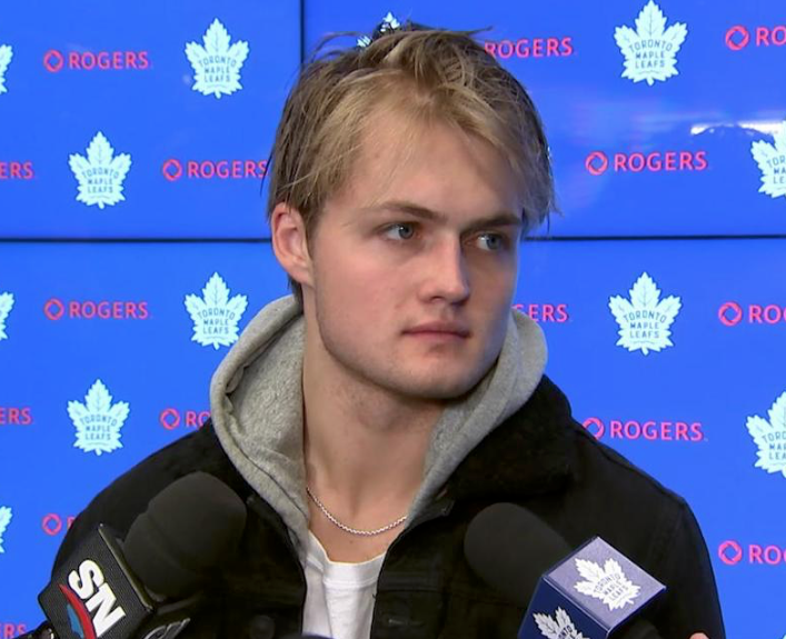 WOW...William Nylander a des couilles en TA...