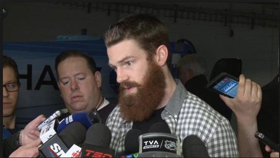 YARKKKKKKKK... Jordie Benn a VOMI...