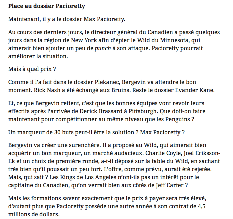 Yvon Pedneault...en perd des BOUTTES...