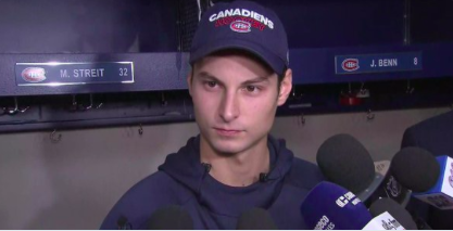 Zach Fucale fait SON FRAIS qui TUE un journaliste du regard...
