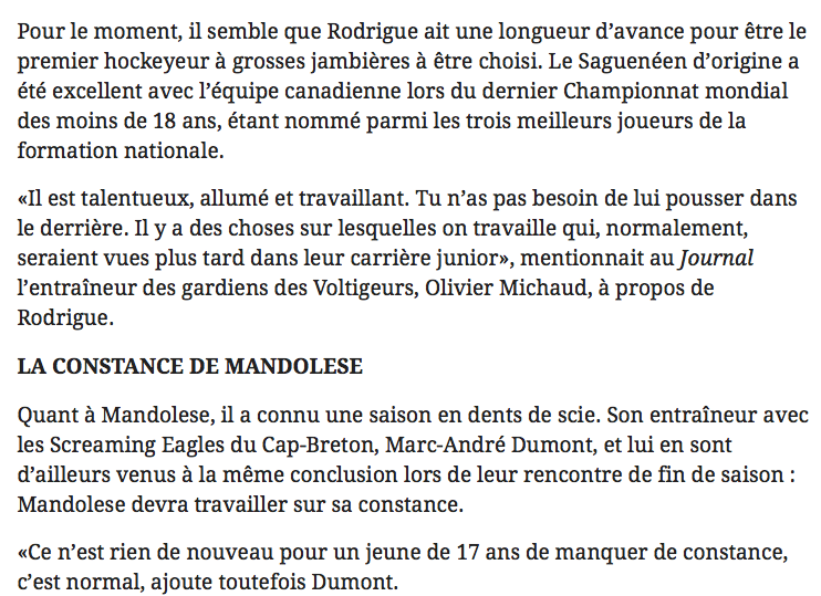 Zach Fucale les a COULÉS sans le vouloir....