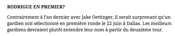 Zach Fucale les a COULÉS sans le vouloir....