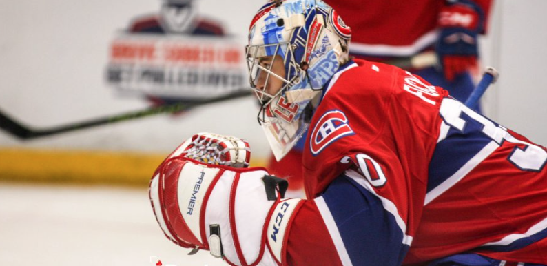 Zach Fucale...a encore été une PASSOIRE cet après-midi...