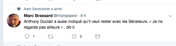 Anthony Duclair obtient la JOKE de L'ANNÉE..