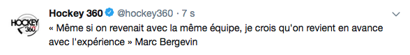 Bergevin commence mal en ESTI...