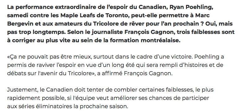 Brayden Point à Montréal?????? AYOYE!!!!!