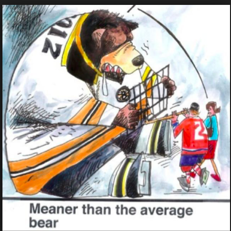 C'est les BIG BRUINS COMMOTIONNÉS...