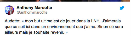 Daniel Audette n'a pas encore compris....