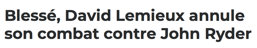 David Lemieux....Le RICK DIPIETRO de la BOXE...