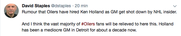 Des FANS des Oilers ont eu la CHIENNE, que la rumeur soit vraie...