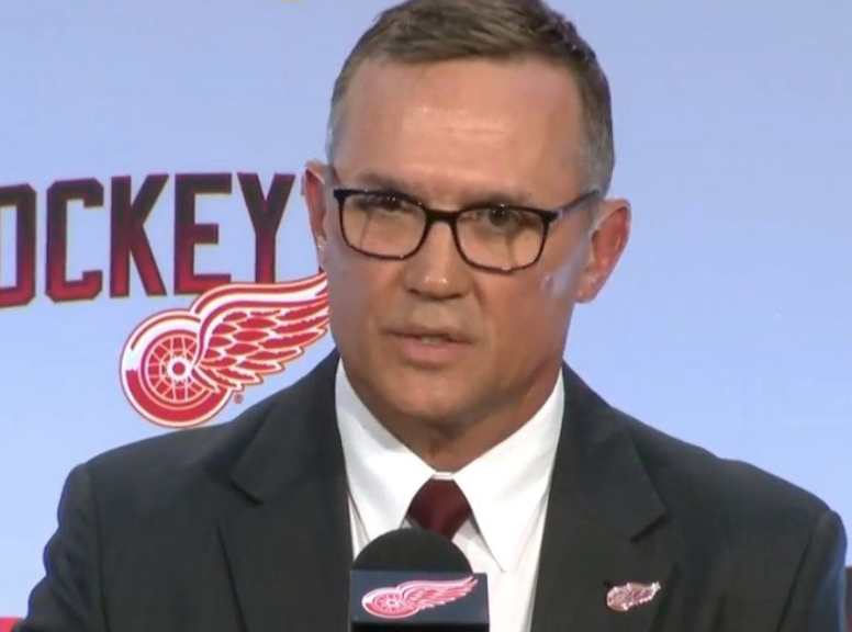 Des joueurs des Wings sont nerveux...