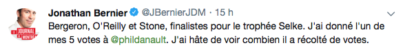 Faut croire que les journalistes FEFANS Québécois, ce n'était pas assez...