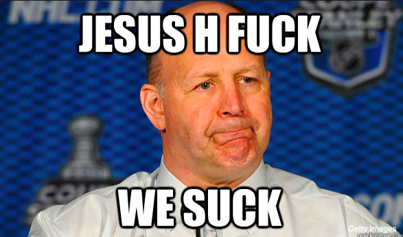 HAHA!!! Claude Julien est dans les PATATES!!!!