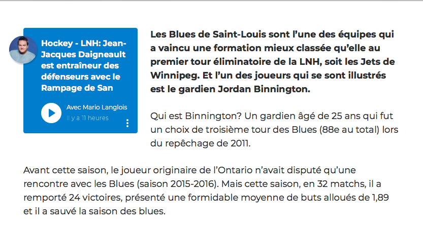 JJ Daigneault nous dit que....le salaire de Carey Price est une FRAUDE....