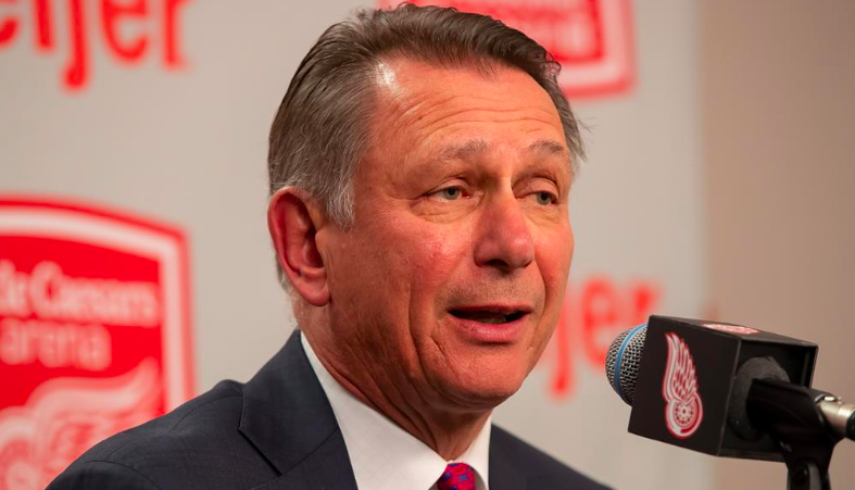 Ken Holland a vraiment eu l'air d'un CAVE...