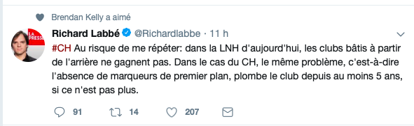 Le CH n'est pas bâti par en-avant..N'est pas bâti par en arrière..