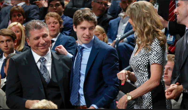 Le père de Mitch Marner ne s'en cache même pas..