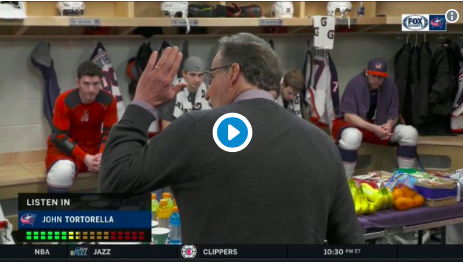 LE SPEECH de John Tortorella qui a mené au COME-BACK INCROYABLE des Blue Jackets...