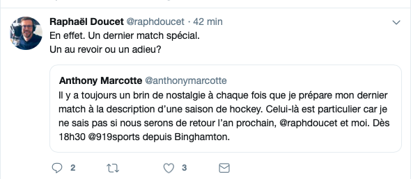 Les DEUX CLOWNS du 91,9 Sports....Sont ÉMUS...puisque la RADIO va FERMER..