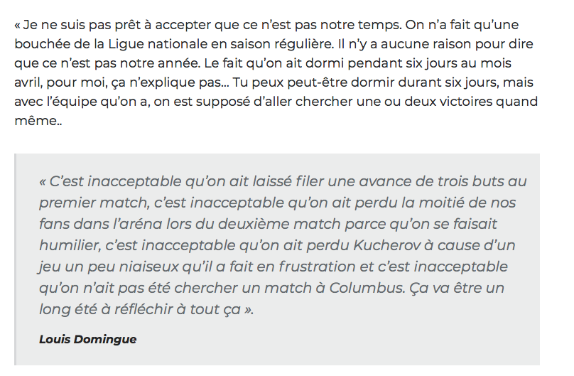 Louis Domingue est un VRAI HYPOCRITE....