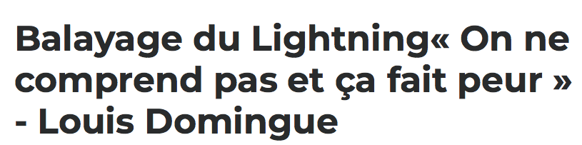 Louis Domingue est un VRAI HYPOCRITE....