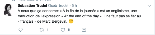 Marc Bergevin... La RÉFÉRENCE DU FRANÇAIS au Québec...