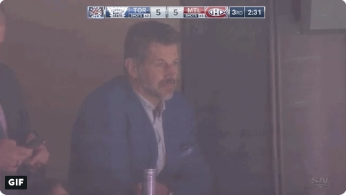 Marc Bergevin se CA...du HAT TRICK de Poehling...