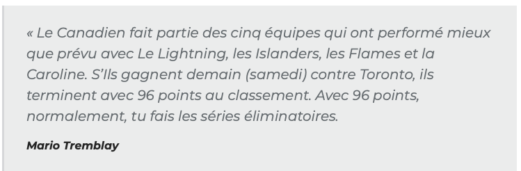 Mario Tremblay DÉTRUIT Jonathan Drouin....