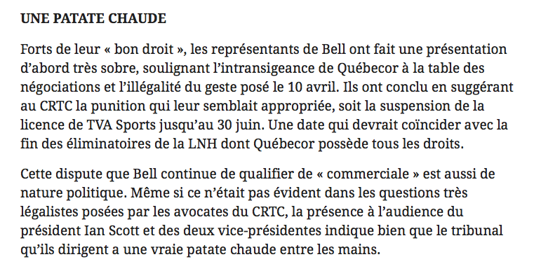 Même le Journal de Montréal...Avoue que PKP est un FOUTEUR de BORDEL..