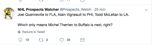 Michel Therrien à Buffalo...HAHA!!!