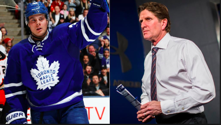 Mike Babcock VISE AUSTON MATTHEWS SANS RESPECT..