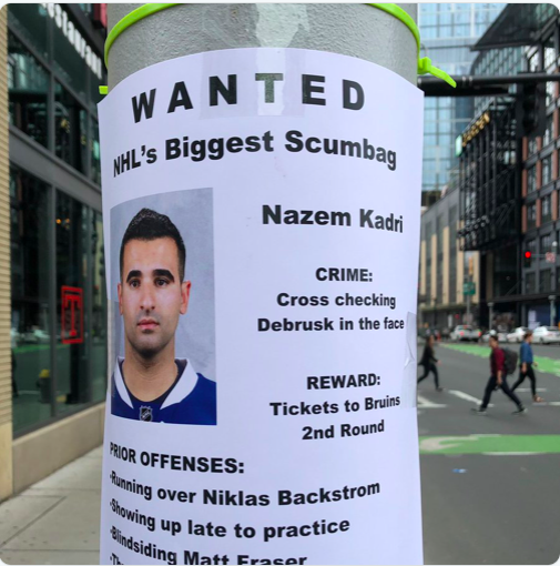 Nazem Kadri doit avoir la CHIENNE...