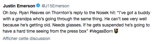 OUCH...Ryan Reaves HUMILIE Joe Thornton...