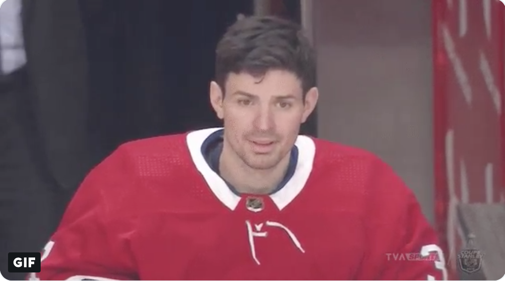 OUIN...Carey Price n'a pas l'air trop fâché d'être en vacances...