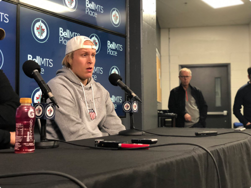Patrik Laine ne se prend pas pour une merde...