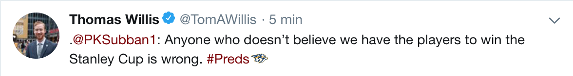 PK Subban fait son innocent...