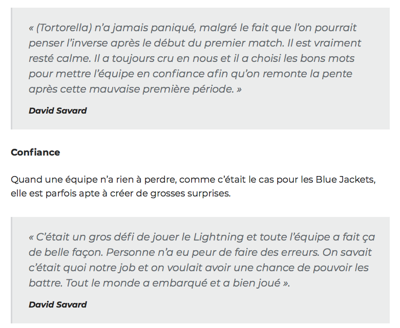 Plus personne ne peut rire de John Tortorella....