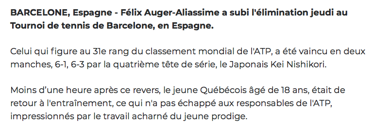 Quand la défaite te fait GRANDIR....