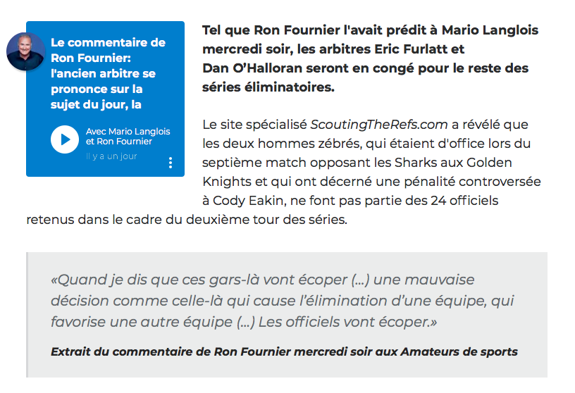 Ron Fournier se BOMBE LE TORSE!!!!!!